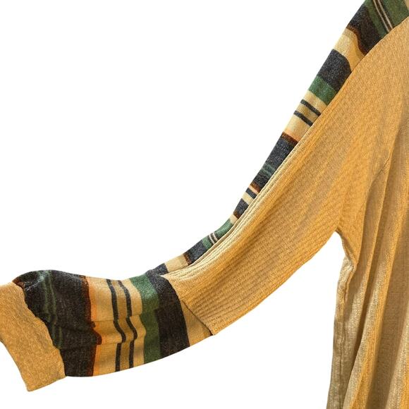 DayTrip Women's Multicolor Waffle Knit Shirt Oversized Sized Large‎ - Picture 3 of 6